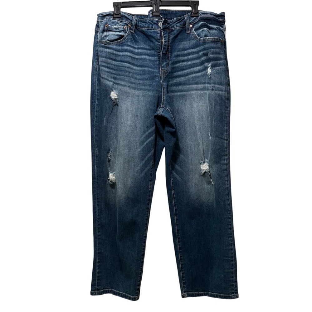 Time &True Distressed Blue Jeans Size 20